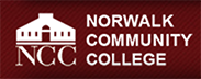 logo with illustration building over NCC
