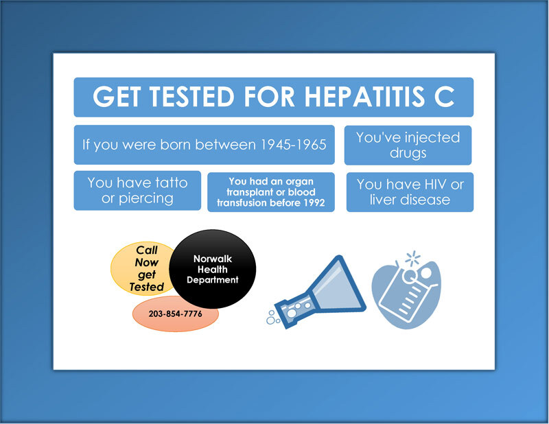Free Hepatitis C Testing; Information above