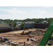 Excavating site for foundations