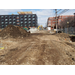 Dirt road through Construction site