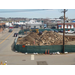 concrete and asphalt mounded into a pile 