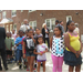 Children waiting in line