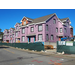 The second layer of sheathing is almost complete on the outside of the building